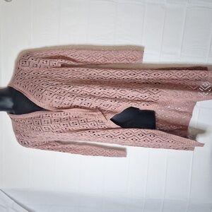 Torrid Rose Gold Duster Sweater